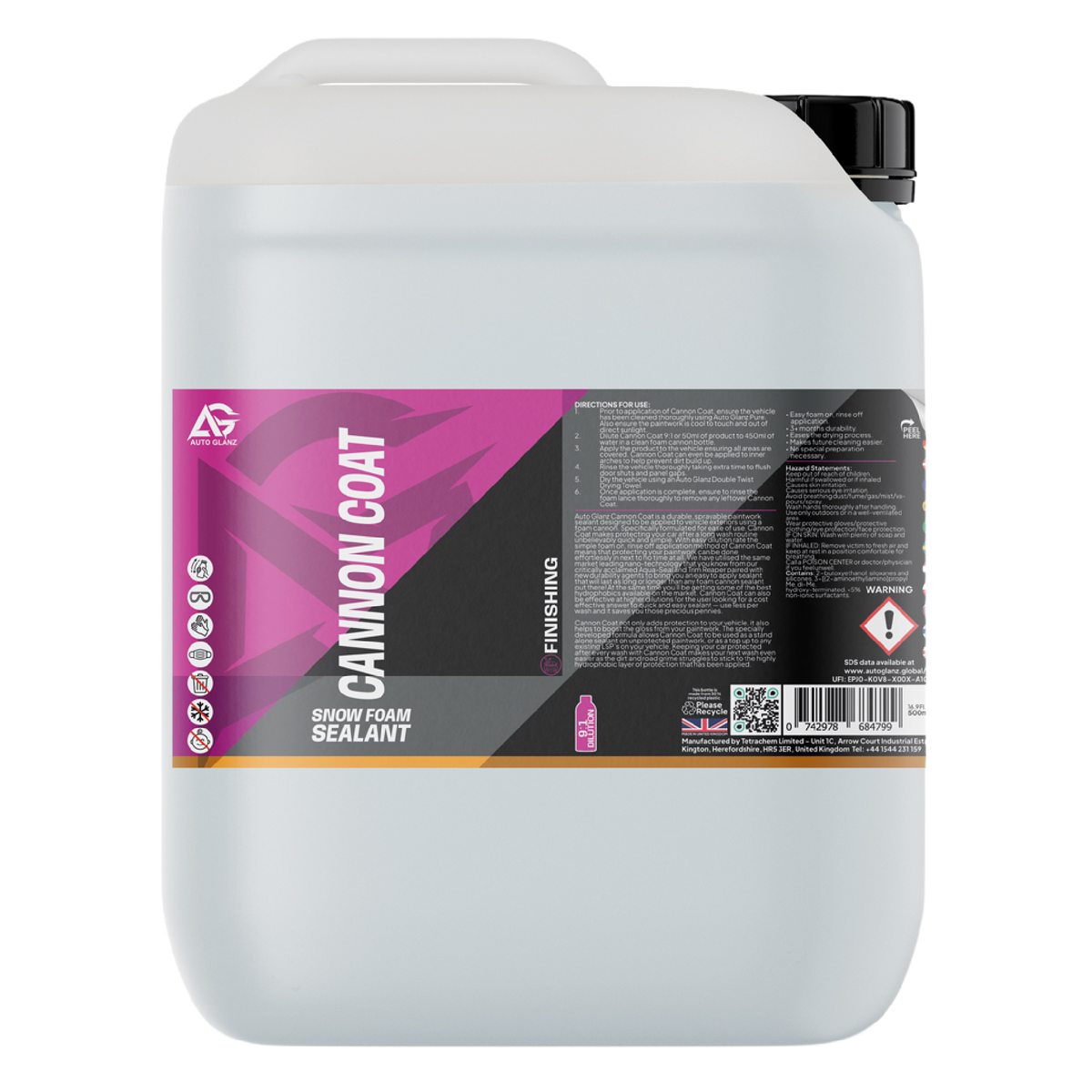 Cannon Coat - Scellant mousse neige