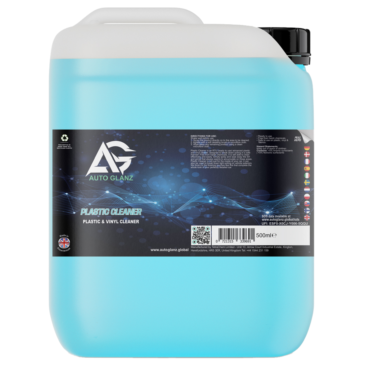 Nettoyant pour plastique - Nettoyant vinyle & plastique