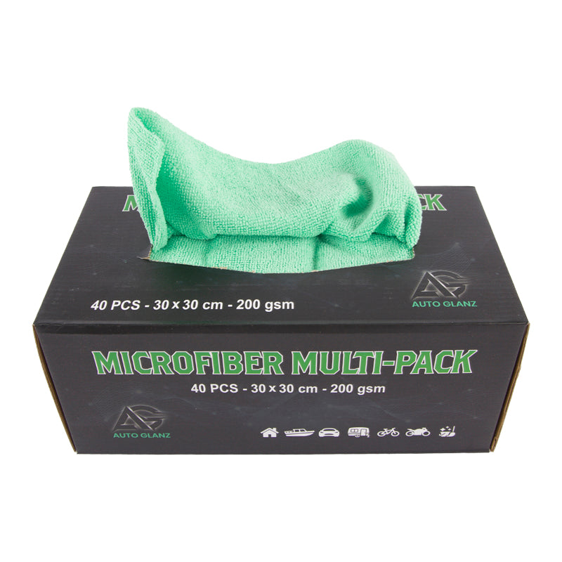 Microfiber Multi-Pack - 40 Premium Utility Cloths